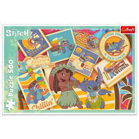 Retro Stitch 500 Piece Jigsaw Puzzle