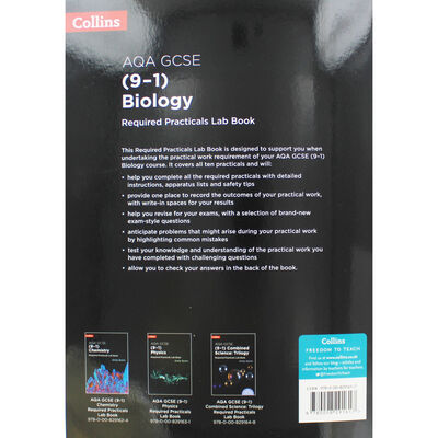 AQA GCSE 9-1 Biology Required Practicals Lab Book image number 3