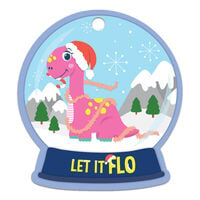 Let It Flo Gift Tags: Pack of 10