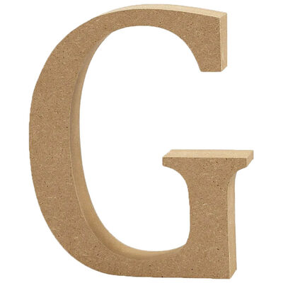 MDF Letter: G image number 1