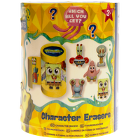 SpongeBob 3D Character Erasers Blind Bag