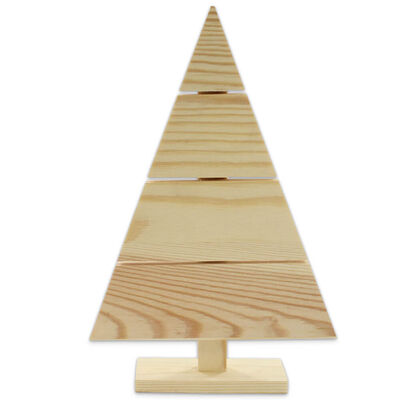 Wooden Slat Tree image number 1