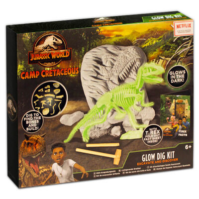 Jurassic World Camp Cretaceous Glow Dig Kit image number 1