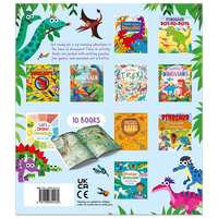 Dinosaur Activities: 10 Book Ziplock Bundle