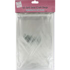 45 Self Seal Craft Bags - For 5 x 7 Inch Cards image number 1