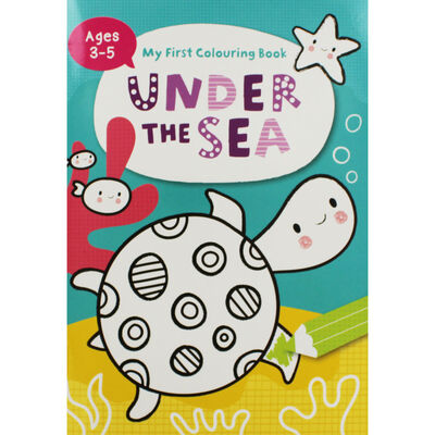 My First Colouring Book: Under the Sea image number 1