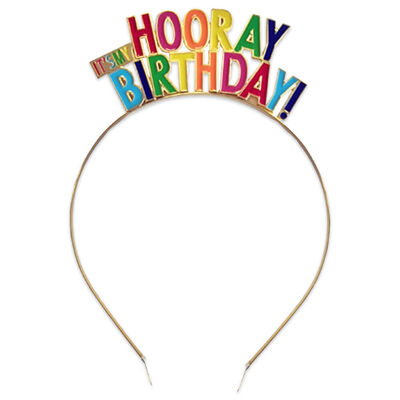 Hooray It’s My Birthday Headband image number 1