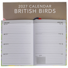 British Birds Square Calendar and A5 Diary Set 2027 image number 2