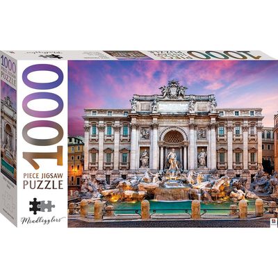 1000 Piece Mindbogglers Trevi Fountain Jigsaw Puzzle image number 1