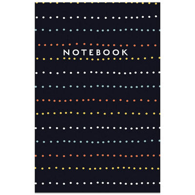 A5 Casebound Black Dots Notebook image number 1