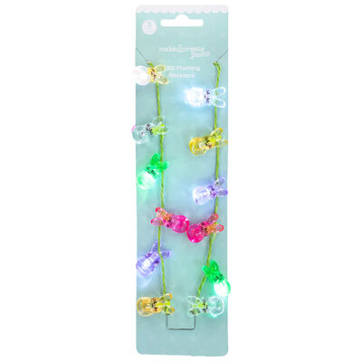 Easter Bunny LED Flashing Necklace image number 1