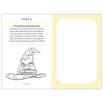 Harry Potter Hufflepuff Guided Journal image number 4