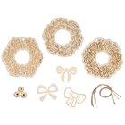 Make Your Own Wooden Wreath Kit: Pack of 3 image number 1