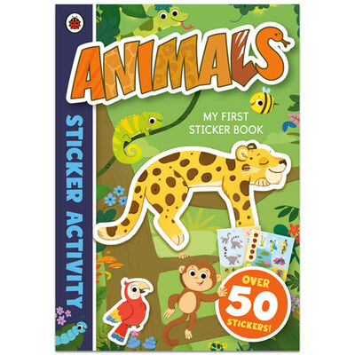 Animals: My First Sticker Book image number 1