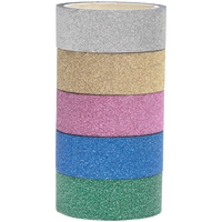 Glitter Washi Tapes: Pack of 5