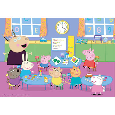 Peppa Pig Classroom Fun 35 Piece Jigsaw Puzzle image number 2
