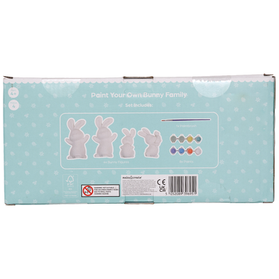Paint Your Own Bunny Family Kit image number 4
