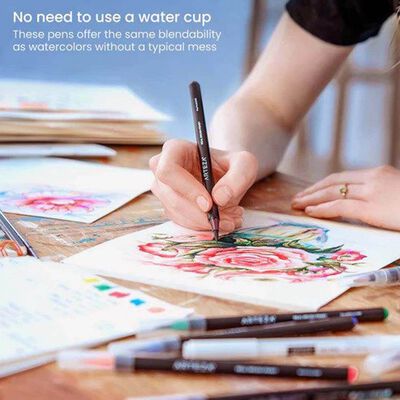 Arteza Real Brush Pens: Pack of 25 image number 4