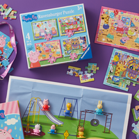 Peppa Pig 4-in-1 Jigsaw Puzzle Set