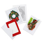 Make Your Own Cross Stitch Card Kit: Wreath image number 2