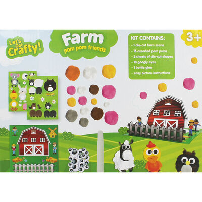 Farm Pom Pom Friends Craft Set image number 2