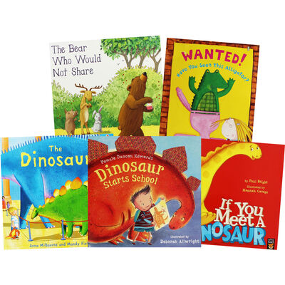 Dinosaurs and Friends: 10 Kids Picture Books Bundle image number 2