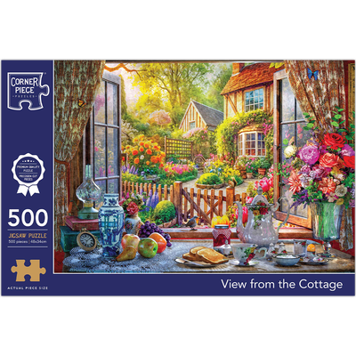 View From The Cottage 500 Piece Jigsaw Puzzle image number 1