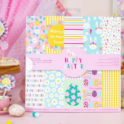 Hoppy Easter Design Pad: 12 x 12 Inches image number 2