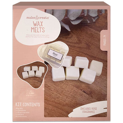 Make Your Own Rose Scented Wax Melts Kit image number 1