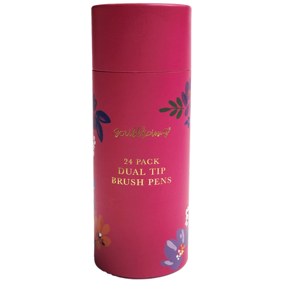 Flowers Dual Tip Markers: Pack of 24 image number 1