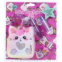 Dream Pop Caticorn Mini Backpack Lip and Nail Set