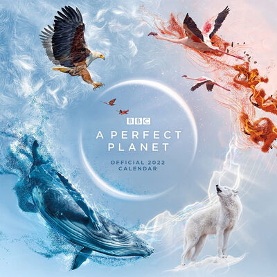BBC Earth Perfect Planet 2022 Square Calendar image number 1