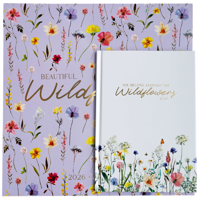 British Wildflower 2026 Calendar & Diary Set image number 1