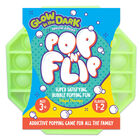 Pop ‘N’ Flip Bubble Popping Fidget Game: Assorted Glow in the Dark Octagon image number 3