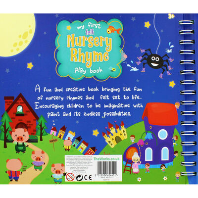 My First Felt Nursery Rhyme Play Book image number 4