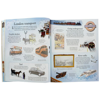 Story Of London Sticker Book image number 3