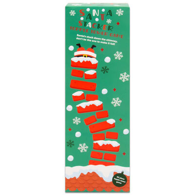 Christmas Santa Stacker Topple Tower Game image number 1