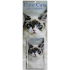 Cute Cats 2022 Slim Calendar and Diary Set image number 1