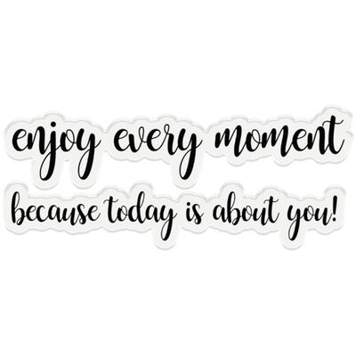 Gemini Stamp and Metal Die Set - Smile image number 3