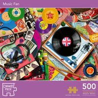 Music Fan 500 Piece Jigsaw Puzzle