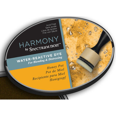 Harmony by Spectrum Noir Water Reactive Dye Inkpad - Honey Pot image number 4