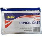 Helix Clear Pencil Case - Assorted image number 3