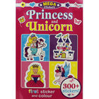 Mega Stickers: Princess and Unicorn image number 1