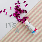 Gender Reveal Confetti Party Popper - Pink image number 3