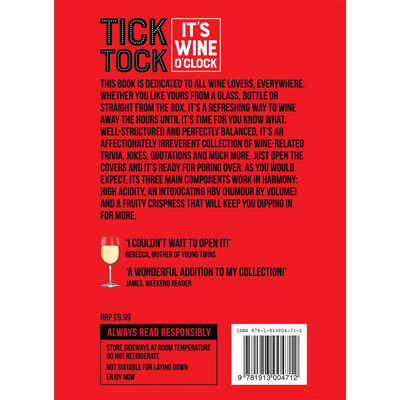 Tick, Tock it&rsquo;s Wine O&rsquo;Clock image number 2