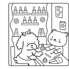 Pamper Day Colouring Book image number 3