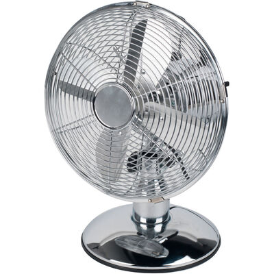 Beldray 10 Inch Chrome Desk Fan image number 1