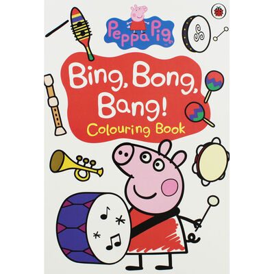 Peppa Pig: Bing Bong Bang! Colouring Book image number 1