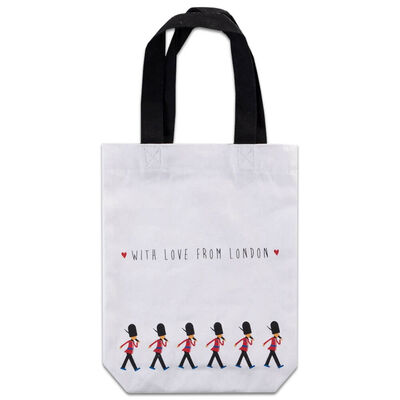 With Love From London Canvas Bag image number 1
