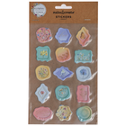 Wax Seal Wildflower Craft Stickers: Pack of 15 image number 3